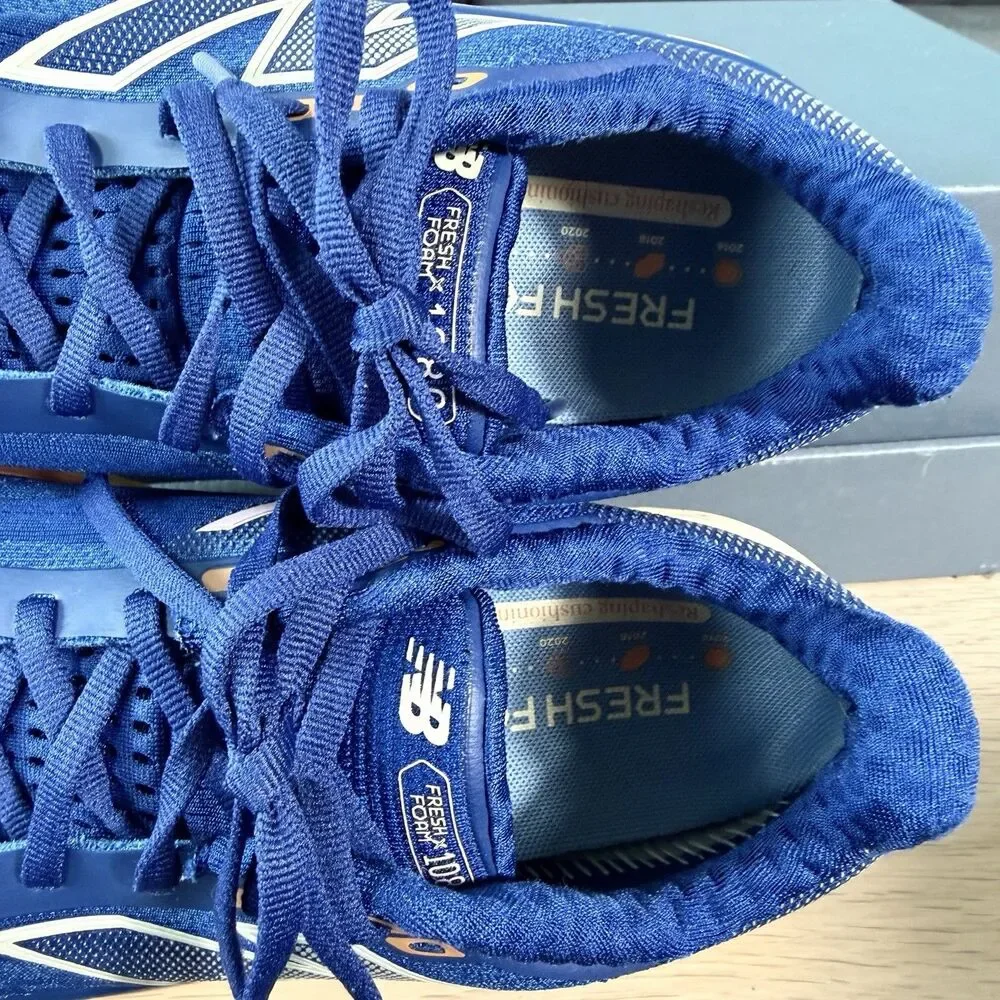 New Balance Fresh Foam X 1080v14 Navy Blue Running Shoes Women's Size 8.5